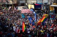Chavismo marcha para conmemorar los 37 años del ‘Caracazo’ y exigir la libertad de Maduro